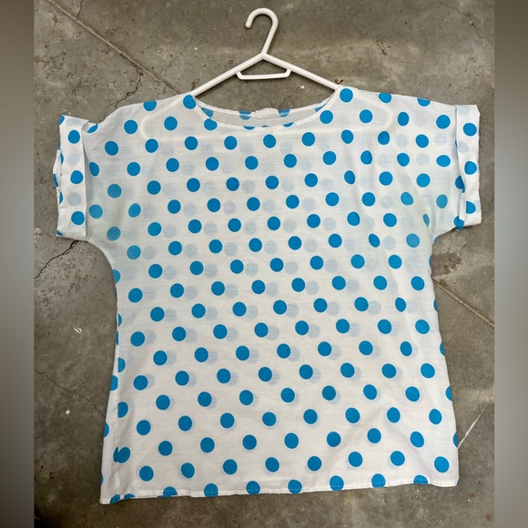 Vintage polka dot top - Picture 2 of 2